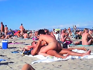 On porno sex beach Private Voyeur